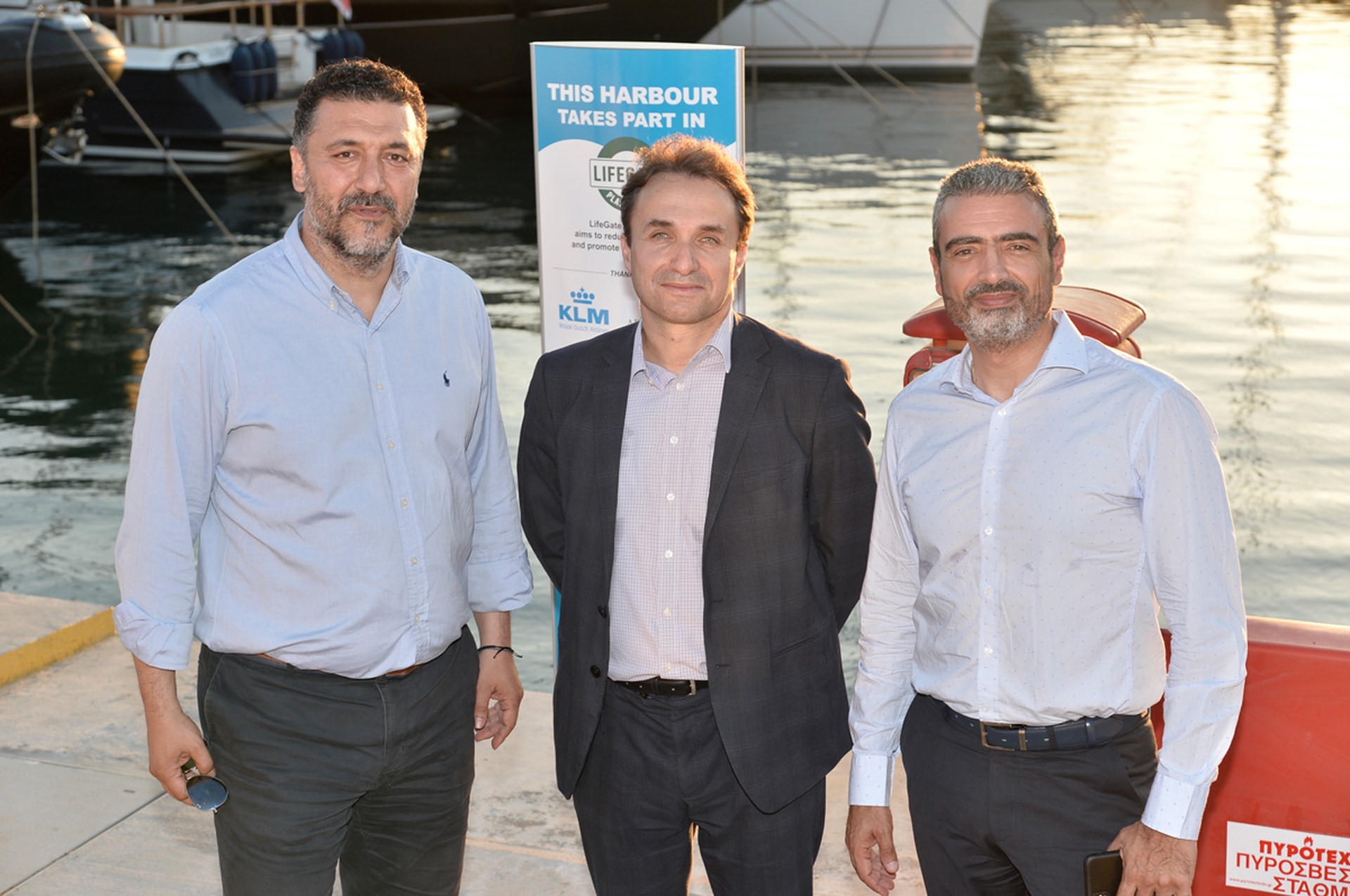 Inauguration of the LifeGate Seabin in Athens