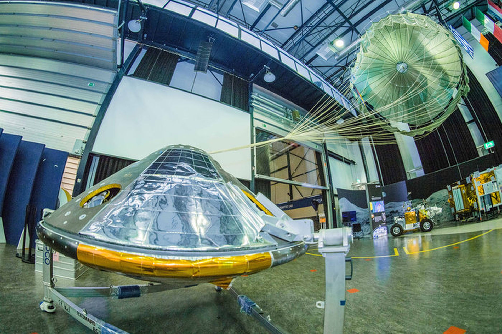 Exomars, il paracadute
