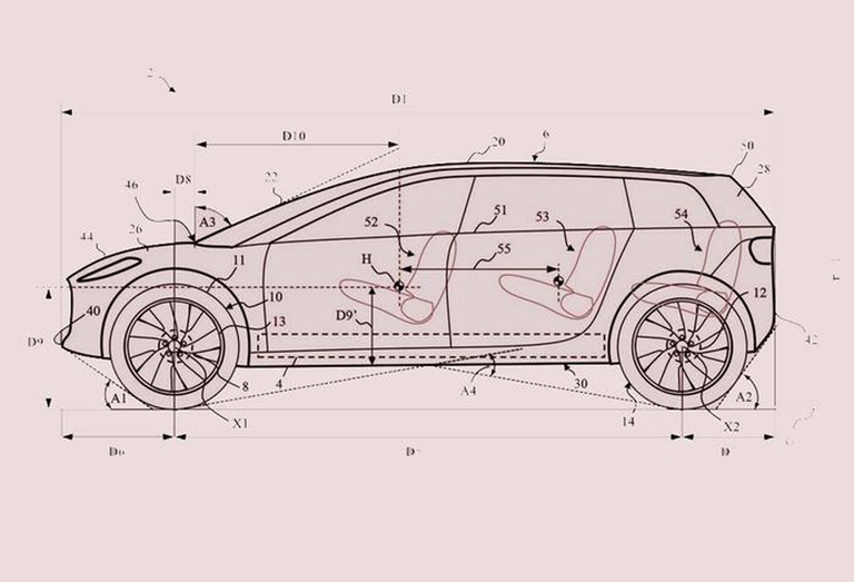 Dyson-auto elettrica i primi disegni
