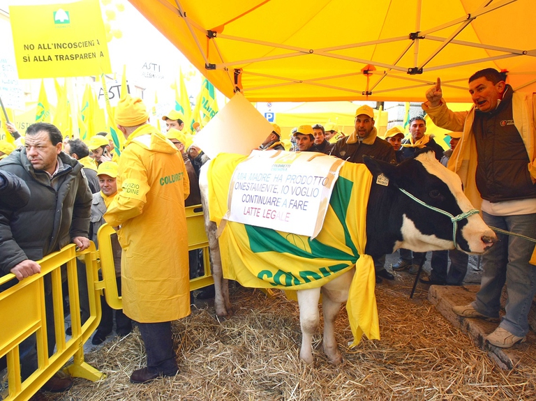 Proteste della Coldiretti