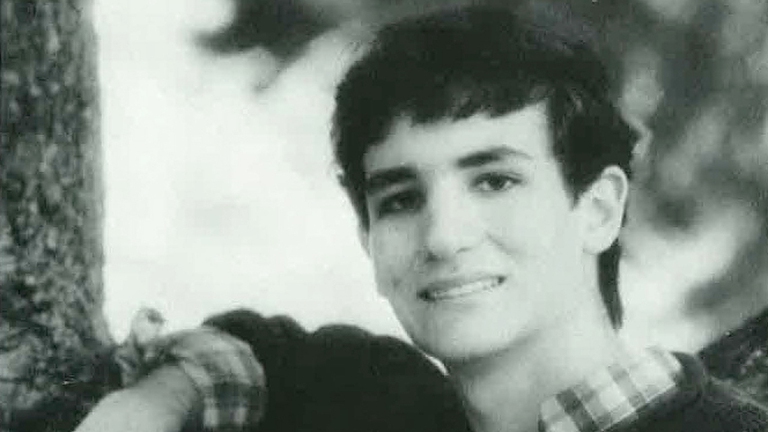 Ted Cruz in high school yearbook © NPR