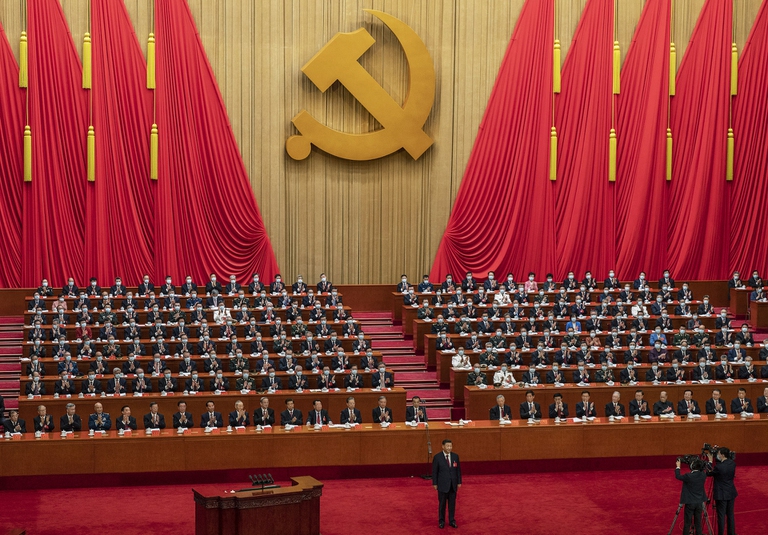 Xi Jinping al 20esimo congresso del partito comunista cinese