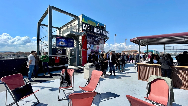 Inaugura la stagione estiva 2023 del Casilino Sky park.