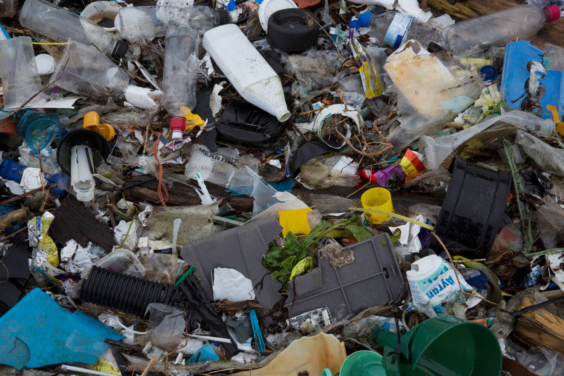 Regno Unito, foto della plastica trovata sulle coste