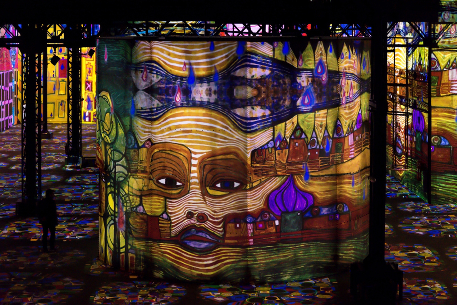 Mostra all'Atelier des Lumières