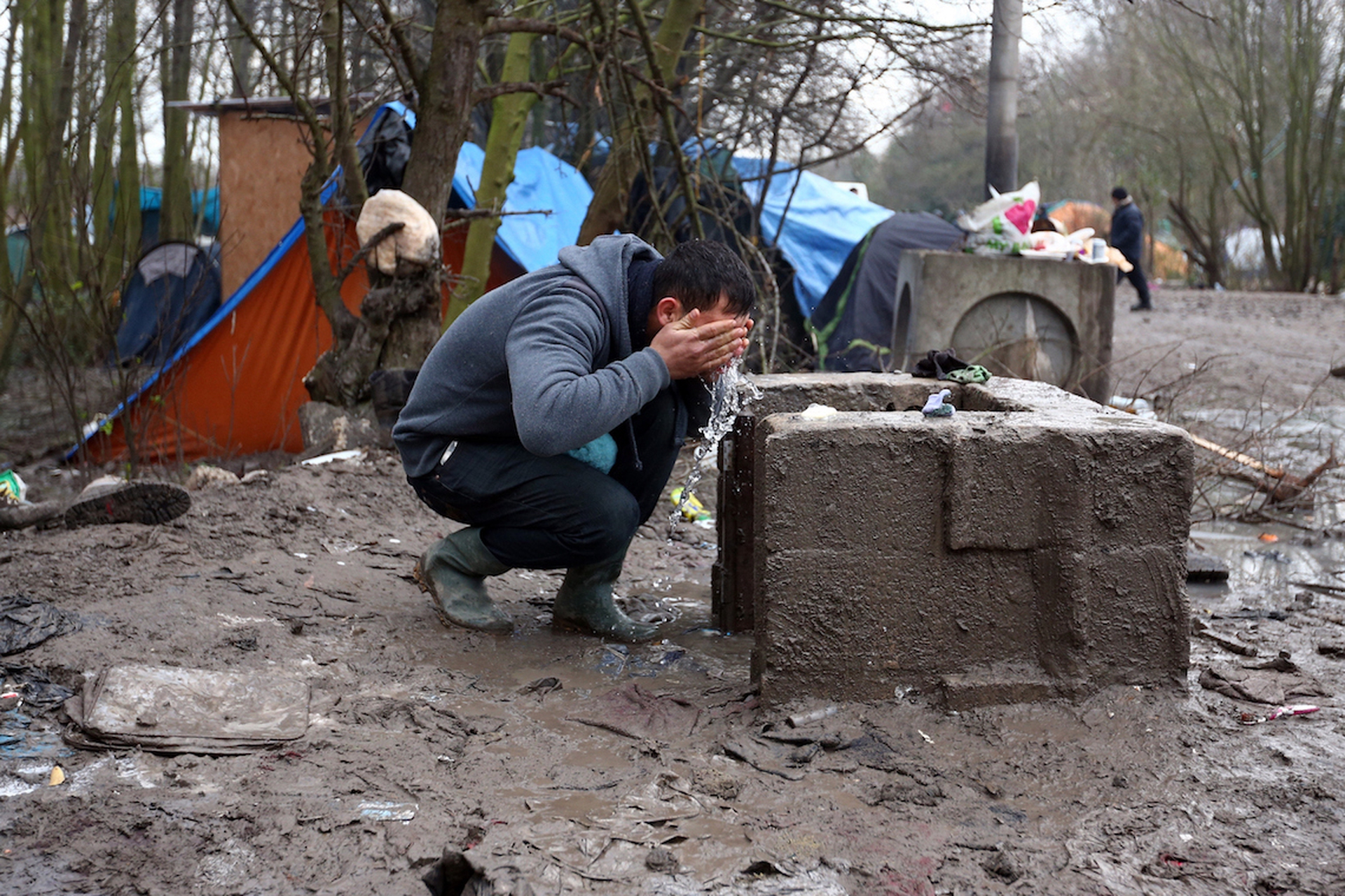 Dunkirk refugee camp