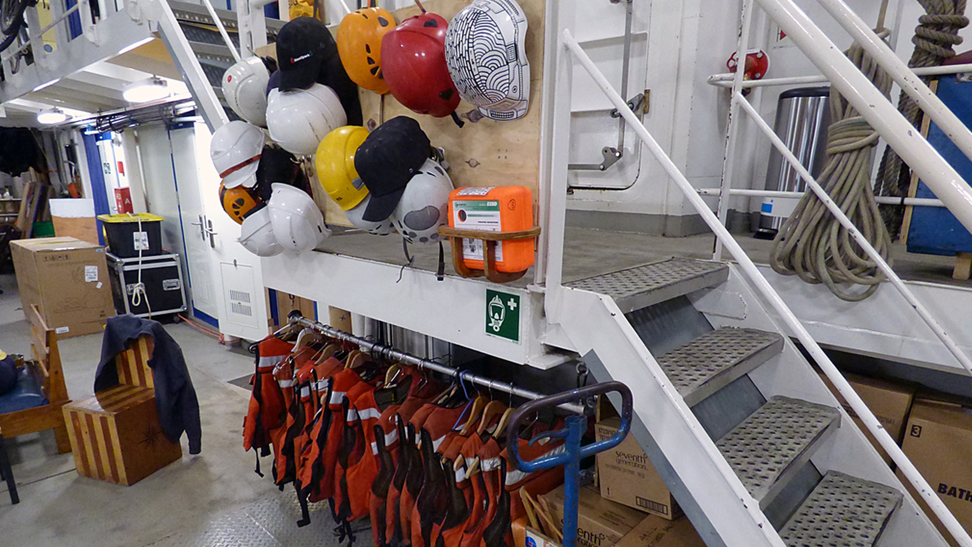 Indumenti nave Greenpeace