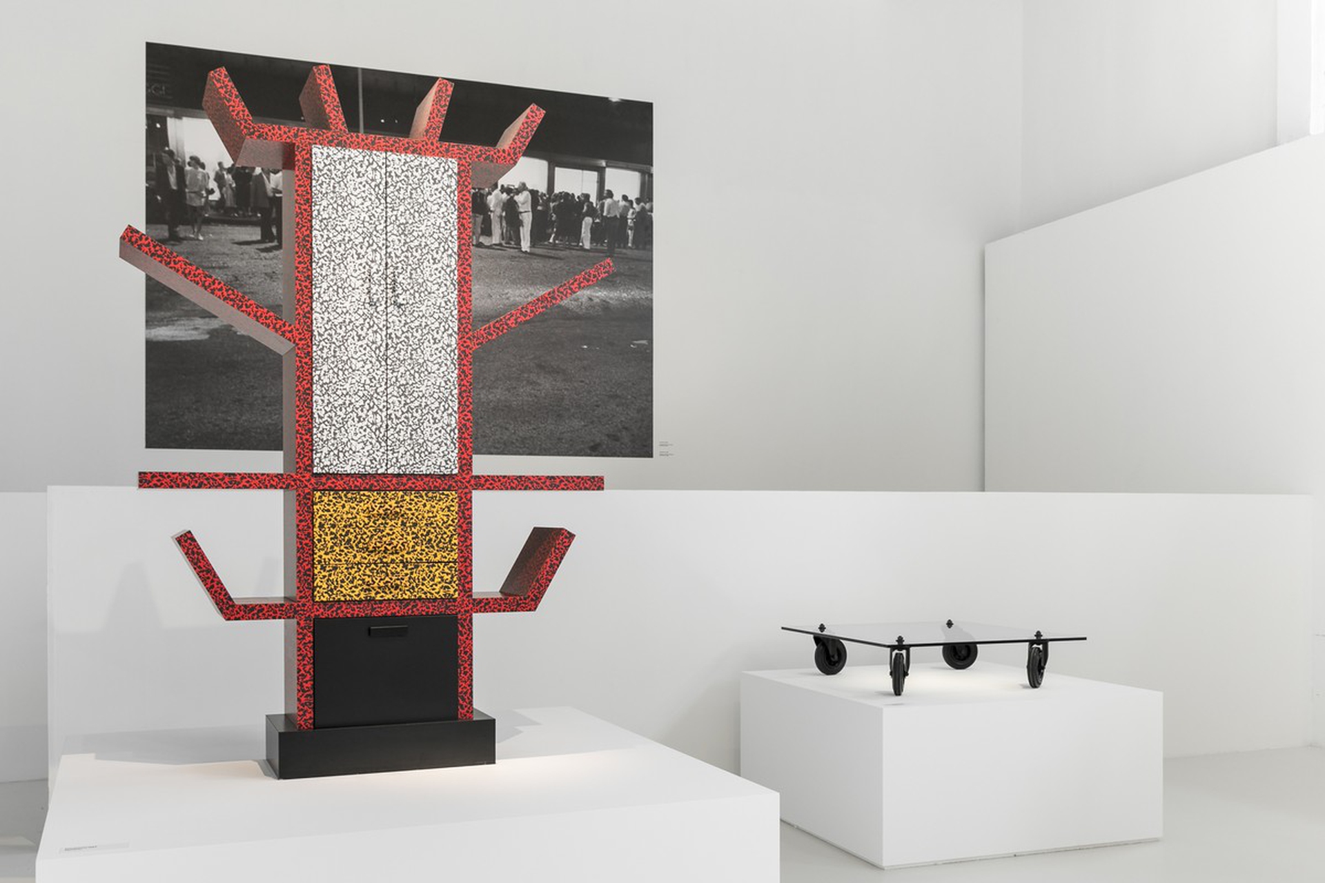 Le foto delle installazioni al Museo del design italiano