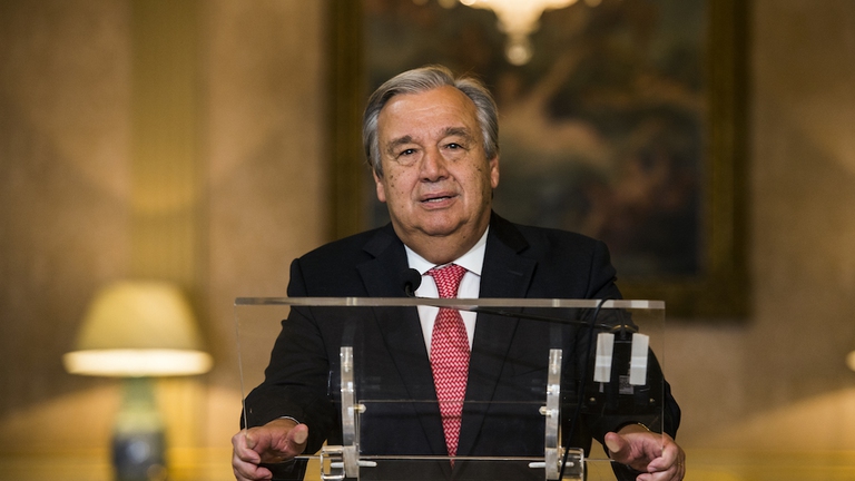 Antonio Guterres Nazioni Unite